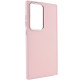 TPU чехол Bonbon Metal Style для Samsung Galaxy S24 Ultra Розовый / Light pink - фото