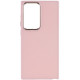 TPU чехол Bonbon Metal Style для Samsung Galaxy S24 Ultra Розовый / Light pink - фото