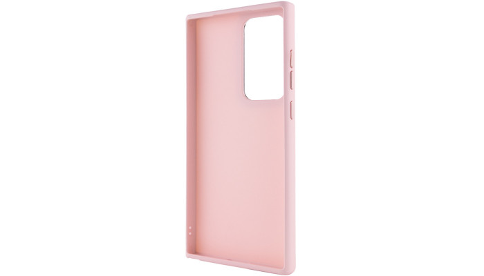 TPU чехол Bonbon Metal Style для Samsung Galaxy S24 Ultra Розовый / Light pink - фото