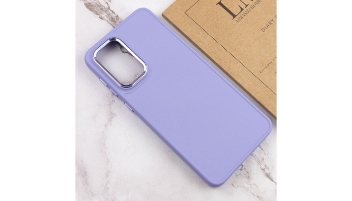 TPU чохол Bonbon Metal Style для Samsung Galaxy S24 Ultra Бузковий / Dasheen - фото