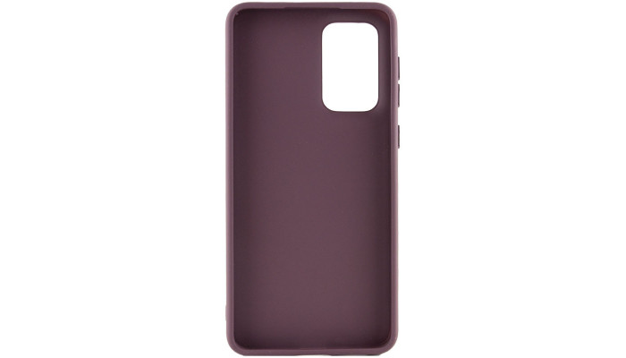 TPU чохол Bonbon Metal Style для Samsung Galaxy A25 5G Бордовий / Plum - фото