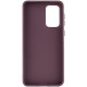 TPU чохол Bonbon Metal Style для Samsung Galaxy A25 5G Бордовий / Plum - фото