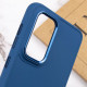 TPU чохол Bonbon Metal Style для Samsung Galaxy A25 5G Синій / Denim Blue - фото