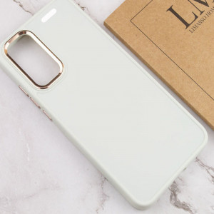 TPU чехол Bonbon Metal Style для Xiaomi Redmi Note 13 Pro+ Белый / White