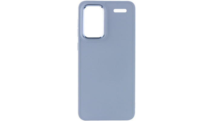 TPU чохол Bonbon Metal Style для Xiaomi Redmi Note 13 Pro+ Блакитний / Mist blue - фото