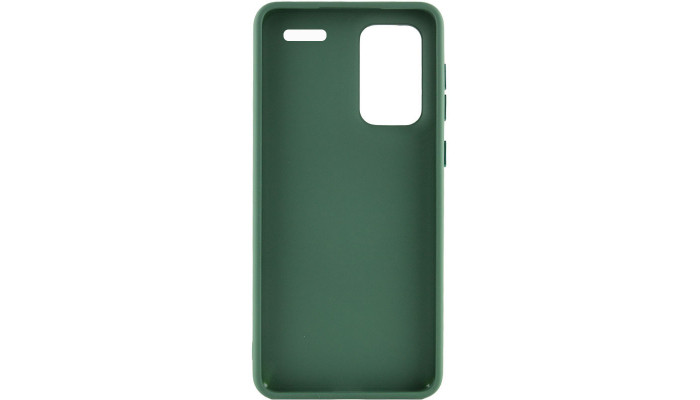 TPU чохол Bonbon Metal Style для Xiaomi Redmi Note 13 Pro+ Зелений / Pine green - фото