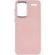 TPU чохол Bonbon Metal Style для Xiaomi Redmi Note 13 Pro+ Рожевий / Light pink - фото