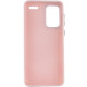 TPU чохол Bonbon Metal Style для Xiaomi Redmi Note 13 Pro+ Рожевий / Light pink - фото