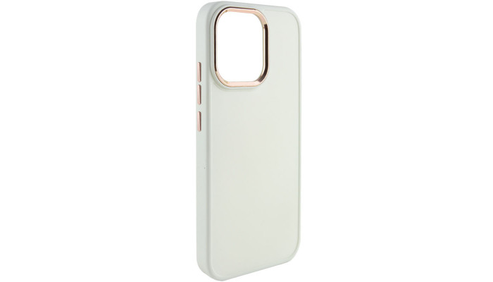 TPU чехол Bonbon Metal Style для Xiaomi Redmi Note 13 4G Белый / White - фото