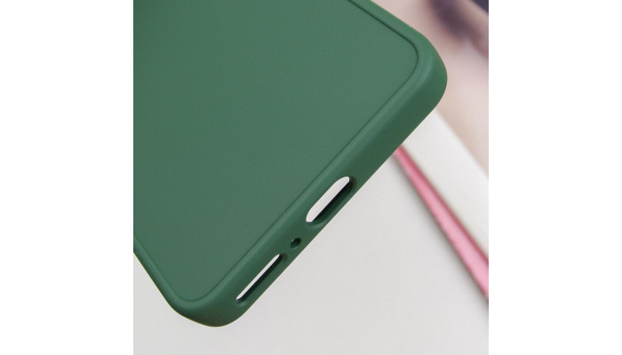 TPU чехол Bonbon Metal Style для Xiaomi Redmi Note 13 4G Зеленый / Pine green - фото