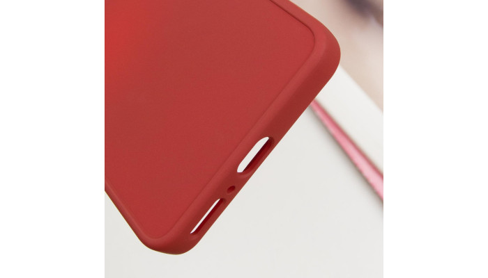 TPU чехол Bonbon Metal Style для Xiaomi Redmi Note 13 4G Красный / Red - фото