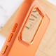 TPU чехол Bonbon Metal Style для Xiaomi Redmi Note 13 4G Оранжевый / Papaya - фото