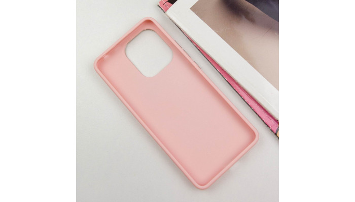 TPU чохол Bonbon Metal Style для Xiaomi Redmi Note 13 4G Рожевий / Light pink - фото