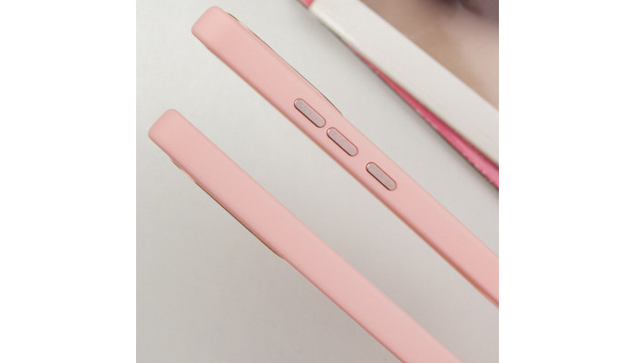 TPU чохол Bonbon Metal Style для Xiaomi Redmi Note 13 4G Рожевий / Light pink - фото