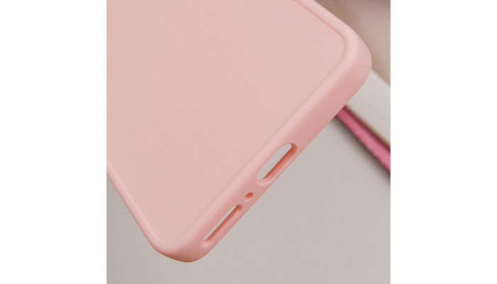 TPU чохол Bonbon Metal Style для Xiaomi Redmi Note 13 4G Рожевий / Light pink - фото