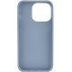 TPU чохол Bonbon Metal Style для Xiaomi Redmi Note 13 Pro 4G / Poco M6 Pro 4G Блакитний / Mist blue - фото