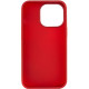 TPU чехол Bonbon Metal Style для Xiaomi Redmi Note 13 Pro 4G / Poco M6 Pro 4G Красный / Red - фото