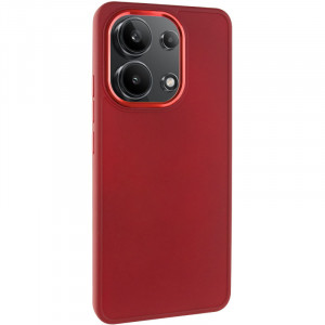 TPU чехол Bonbon Metal Style для Xiaomi Redmi Note 13 Pro 4G / Poco M6 Pro 4G Красный / Red