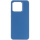 TPU чехол Bonbon Metal Style для Xiaomi Redmi Note 13 Pro 4G / Poco M6 Pro 4G Синий / Denim Blue - фото