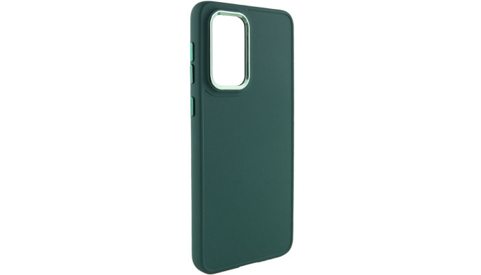 TPU чохол Bonbon Metal Style для Samsung Galaxy A55 Зелений / Army green - фото