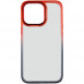 Чехол TPU+PC Fresh sip series для Apple iPhone 13 Pro Max (6.7") Черный / Красный