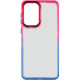 Чехол TPU+PC Fresh sip series для Samsung Galaxy A33 5G Синий / Розовый - фото