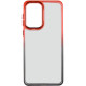 Чехол TPU+PC Fresh sip series для Samsung Galaxy A33 5G Черный / Красный - фото