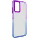 Чохол TPU+PC Fresh sip series для Samsung Galaxy A15 4G/5G Синій / Фіолетовий - фото