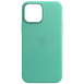 Кожаный чехол Leather Case (AA) with MagSafe для Apple iPhone 13 Pro (6.1") Ice