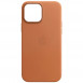 Шкіряний чохол Leather Case (AA) with MagSafe для Apple iPhone 14 Plus (6.7") Коричневий / Coppe