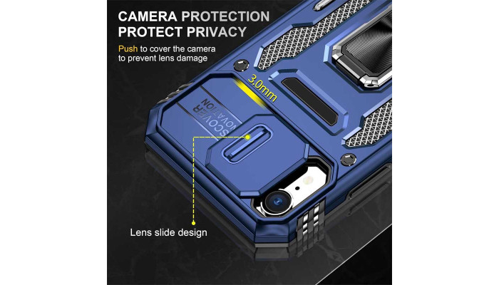 Ударопрочный чехол Camshield Army Ring для Apple iPhone XR (6.1