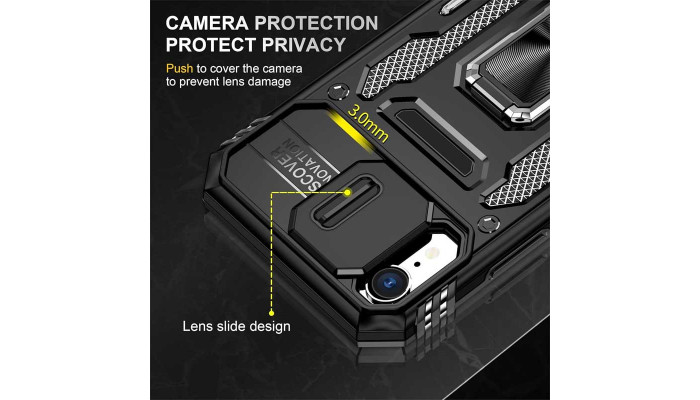 Ударопрочный чехол Camshield Army Ring для Apple iPhone XR (6.1