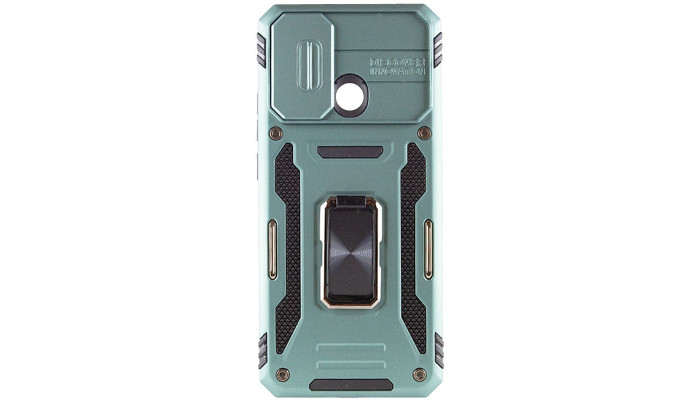 Ударостійкий чохол Camshield Army Ring для Xiaomi Redmi 9C / 10A Зелений / Light Green - фото