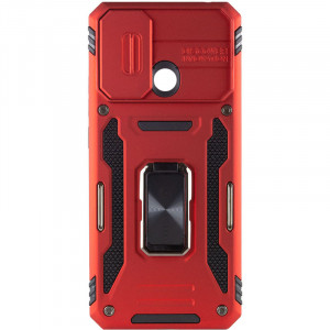 Ударостійкий чохол Camshield Army Ring для Xiaomi Redmi 9C / 10A Червоний / Red