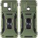 Ударостійкий чохол Camshield Army Ring для Xiaomi Redmi 9C / 10A Оливковий / Army Green