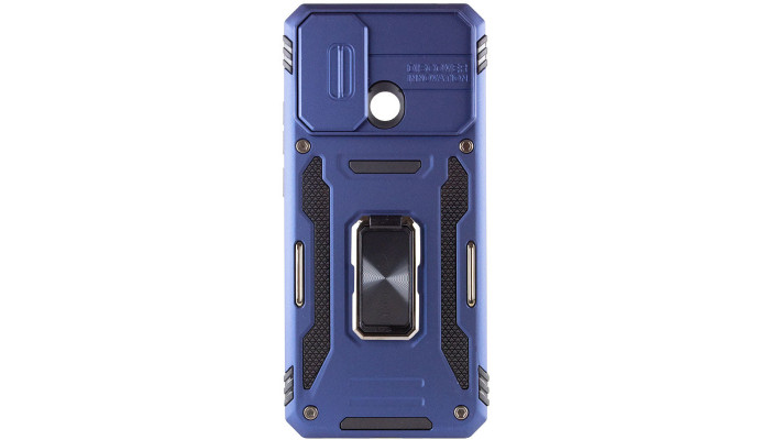 Ударостійкий чохол Camshield Army Ring для Xiaomi Redmi 9C / 10A Синій / Navy - фото