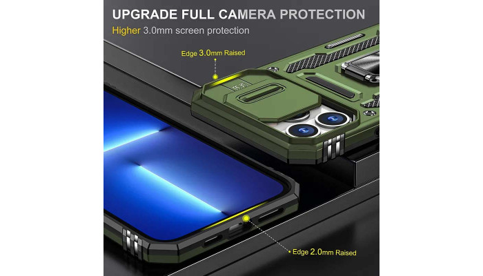 Ударопрочный чехол Camshield Army Ring для Apple iPhone 12 Pro / 12 (6.1