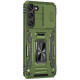 Ударопрочный чехол Camshield Army Ring для Samsung Galaxy S20 FE Оливковый / Army Green - фото