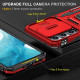 Ударопрочный чехол Camshield Army Ring для Samsung Galaxy A54 5G Красный / Red - фото