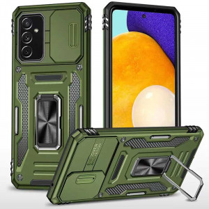 Ударопрочный чехол Camshield Army Ring для Samsung Galaxy A54 5G Оливковый / Army Green