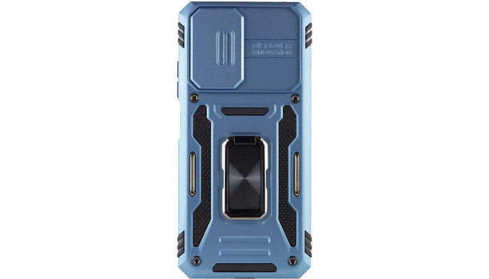 Ударостійкий чохол Camshield Army Ring для Xiaomi Redmi Note 11 Pro 4G/5G / 11E Pro / 12 Pro 4G Блакитний / Light Blue - фото