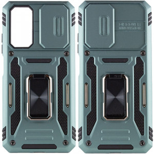 Ударопрочный чехол Camshield Army Ring для Xiaomi Redmi Note 11 Pro 4G/5G / 11E Pro / 12 Pro 4G Зеленый / Light Green