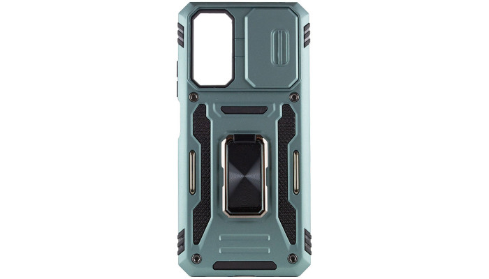 Ударостійкий чохол Camshield Army Ring для Xiaomi Redmi Note 11 (Global) / Note 11S Зелений / Light Green - фото