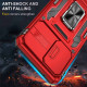 Ударостійкий чохол Camshield Army Ring для Samsung Galaxy A53 5G Червоний / Red - фото