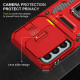 Ударопрочный чехол Camshield Army Ring для Samsung Galaxy M23 5G / M13 4G Красный / Red - фото