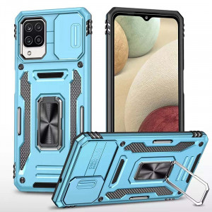 Ударопрочный чехол Camshield Army Ring для Samsung Galaxy M53 5G Голубой / Light Blue