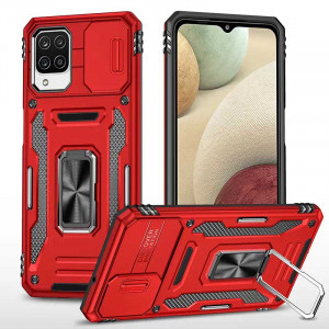 Ударопрочный чехол Camshield Army Ring для Samsung Galaxy M53 5G Красный / Red