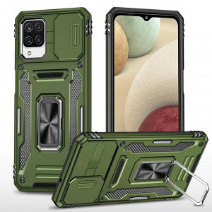 Ударостійкий чохол Camshield Army Ring для Samsung Galaxy M53 5G Оливковий / Army Green