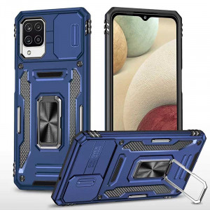 Ударостійкий чохол Camshield Army Ring для Samsung Galaxy M53 5G Синій / Navy