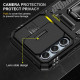 Ударостійкий чохол Camshield Army Ring для Samsung Galaxy A34 5G Чорний / Black - фото